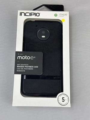Capa Incipio NGP para Motorola Moto E4 - Preta - Imagem 1 de 2