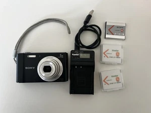 Sony Cyber-shot 20.1 DSC-W800 Point and Shoot Digital Camera - Picture 1 of 8
