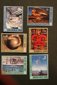 United Nations 2000 Our World 2000- All 3 Offices MNH - Picture 1 of 1