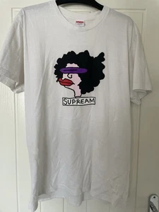 Men’s Supreme x Mark Gonzales (Gonz) White Tshirt - Large - Picture 1 of 5