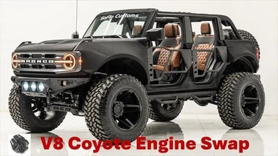 Ford Bronco Coyote 2023 V8 carrocería ancha Foto 1 de 4