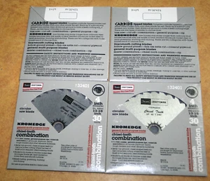 Craftsman Kromedge 4" 30 Tooth Chisel Tooth Circular Saw Blade 32401 lot 4 ea - Picture 1 of 6
