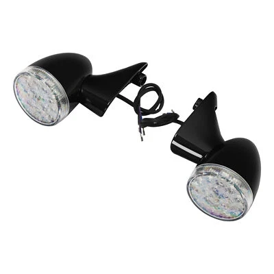 Luces de señal de giro delanteras ámbar aptas para Harley Davidson Road Glide 2015-up 2016 Foto 1 de 4