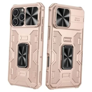 for iPhone 16 Pro Max Phone Case with Slide Camera Cover, iPhone 16 Rose gold - Picture 1 of 7