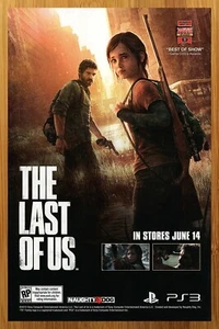 2013 The Last of Us PS3 Print Ad/Poster Authentic Official Video Game Promo Art - Picture 1 of 4