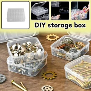 30Pcs Storage Box Set Handicraft Organizer For DIY Hair Jewelry Necklaces Ring - Picture 1 of 10