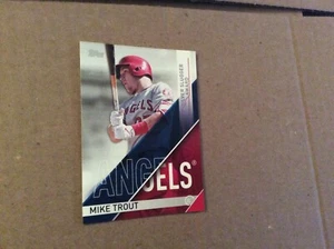 Mike Trout 2017 Topps Silver Slugger insert card FREE SHIPPING - Picture 1 of 1