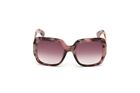 Marciano By Guess GM0806 74F Pink Havana Plastic Sunglasses Frame 56-20-145