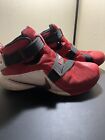 Size 9.5 - Nike LeBron Soldier 9 Red, Black, Yellow