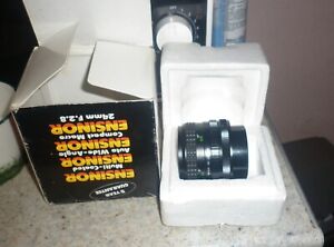 BOXED Ensinor MC Auto 24mm f/2.8 Prime Camera Lens NO K840618  NO RESERVE