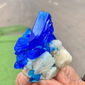 78G Newly discovered Blue Potassium alum Crystal cluster Stunning Crystal - Picture 1 of 20