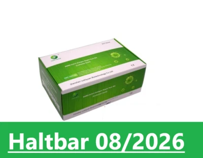 GREENSPRING 100x Green Spring 08/2026 Corona Schnelltest Antigen Speicheltest BfArM Covid 19