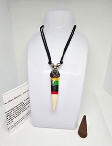 TALISMAN COLMILLO 2.5'' ORIGINAL DINERO SUERTE PROTECCION ORACION INCIENSO - Picture 1 of 2