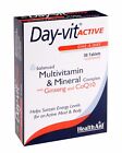 Health Aid Day-vit ACTIVE (MVM with Ginseng & CoQ10) - Blister Pack, 30 Tablets