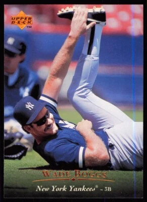 1995 Upper Deck Wade Boggs New York Yankees #445 - Image 1 of 2