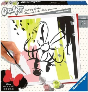 RAVENSBURGER, CreArt DISNEY Minnie Modern mit Gemälde 20x20 cm., , RAV201280 - Picture 1 of 3