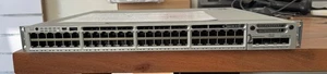 Cisco WS-C3850-48F-S PoE+ Layer3 + C3850-NM-2-10G - Picture 1 of 3