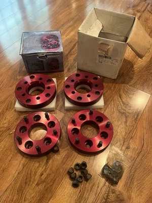 Alloy Rugged Ridge 11300 Wheel Spacer Kit for 2007-18 Jeep Wrangler JK/JKU - Image 1 of 4