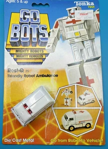 GoBots Vintage 1983 GoBots REST-Q Full Cardback High grade - Picture 1 of 3