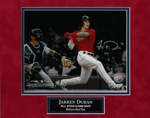 Jarren Duran Autograph Photo Swing Spotlight 11×14 - Picture 1 of 1