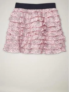 Gap Girls Kids Ruffle Tierd Skirt Pink/Navy 100% Cotton XS L NWT - Picture 1 of 1