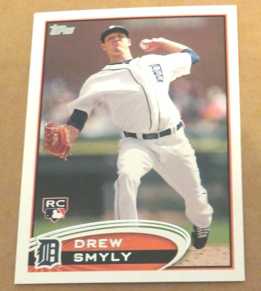 Drew Smyly RC Detroit Tigers 2012 Topps Update Series Card Number US221 - Image 1 of 1