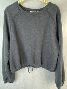 ZELLA Girl's Sweatshirt XL Micro French Terry Long Sleeve Bubble Organic Cotton - Picture 1 of 13