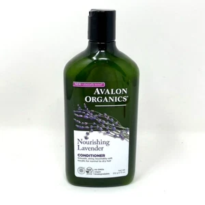 Acondicionador de lavanda nutritivo Avalon Organics 11 oz sin OGM, vegano NUEVO - Imagen 1 de 5