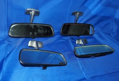 Set of 4 Mercedes R107 W108 W110 W111 W113 W114 W115 Interior Rear View Mirrors - Image 1 of 4