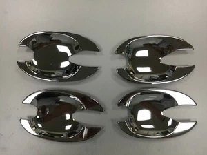 Outer Door Handle Cover Stainless With Chrome For VOLKSWAGEN GOLF IV, POLO, LUPO - Picture 1 of 2