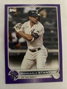 2022 Topps Series 2 - Meijer Exclusive Purple Parallel Single