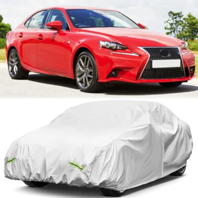 Car Cover Outdoor Waterproof UV Snow Rain Resistant For Lexus IS200t IS350 IS500 Foto 1 de 4
