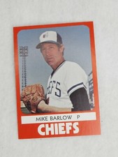 1980 TCMA Minor League Syracuse Chiefs #13 Mike Barlow M2