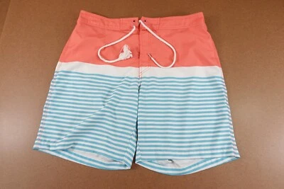 Bañador Southern Tide para hombre talla XL colorido a rayas con malla forrado bolsillo trasero Foto 1 de 4