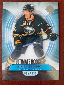 13-14 UPPER DECK ULTIMATE ROOKIES - NIKITA ZADOROV RC /499 #79 BUFFALO SABRES - Imagen 1 de 1