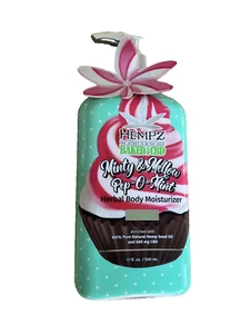 Hempz Minty Mellow Pep-O-Mint Peppermint Herbal Body Moisturizer Lotion Sealed - Picture 1 of 2