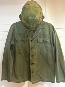 Vietnam War era - OG-107 Fatigue Shirt 1st pattern - 50s - Imagen 1 de 2