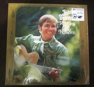 John Denver RHYMES & REASONS ed1 lp RCA LSP-4207 Leaving On A Jet Plane 1969 - Picture 1 of 2