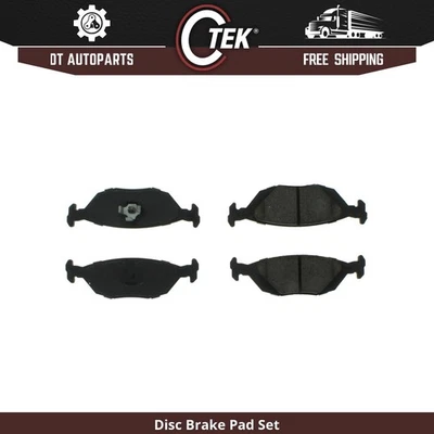 Para Saab 900 1987-1993 | Pastillas de freno de disco traseras centradas | Semimetálicas Foto 1 de 4