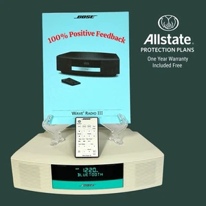 ✅ MINT Bose Wave Radio III (3), AQUA BADGE, ALEXA / BLUETOOTH, Warranty, NO CD - Picture 1 of 12