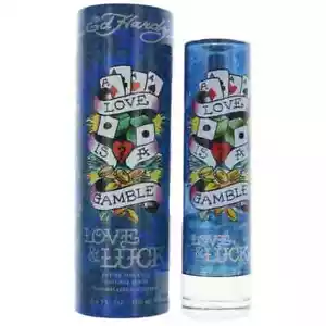 Ed Hardy Love & Luck by Christian Audigier, 3.4 oz EDT Spray for Men - Picture 1 of 4
