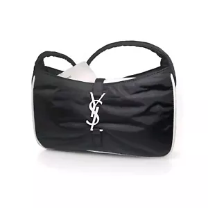 Saint Laurent Hobo Schwarz/Weiß Econyl Nylon Le 5 A 7 - Bild 1 von 12
