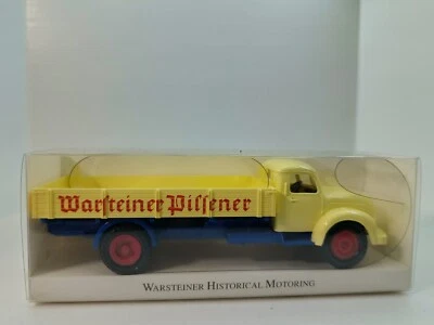 Wiking 1:50 - Warsteiner (21) - Magirus S 7500 Pritschen-LKW  - OVP - Bild 1 von 4