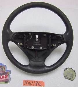 STEERING WHEEL 95 96 97 98 SAAB 900 USED BLACK 4506077 45 06 077 FOAM CAR - Picture 1 of 5