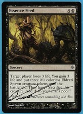 Essence Feed Rise of the Eldrazi NM Common Artist Signed CARD (s4779) ABUGames