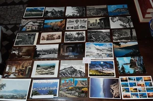 ANTIKE POSTKARTEN LAGER LOT 30 STÜCK - VINTAGE 60/70ER JAHRE (60) GEREIST - Bild 1 von 2
