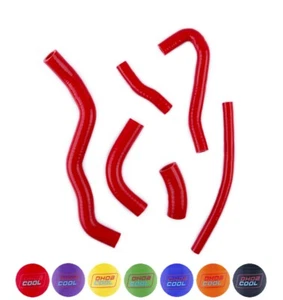 Kit de manguera de radiador de refrigerante de silicona roja para 2000-2021 19 Suzuki DRZ400S DRZ400SM - Imagen 1 de 14