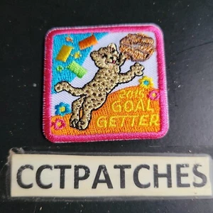 GIRL SCOUT 2015 GOAL GETTER PATCH - Picture 1 of 2