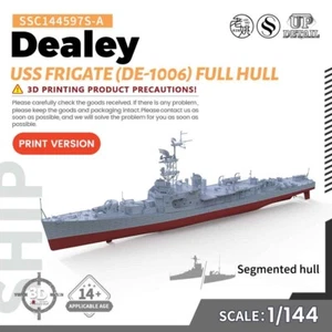 Kit Modelo Militar SSMODEL 1/144 USS Dealey Fragata (DE-1006) CASCO COMPLETO - Imagen 1 de 4