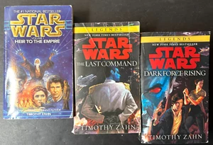 Star Wars: The Thrawn Trilogy Complete Books 1-3 Timothy Zahn Heir To The Empire - Picture 1 of 4